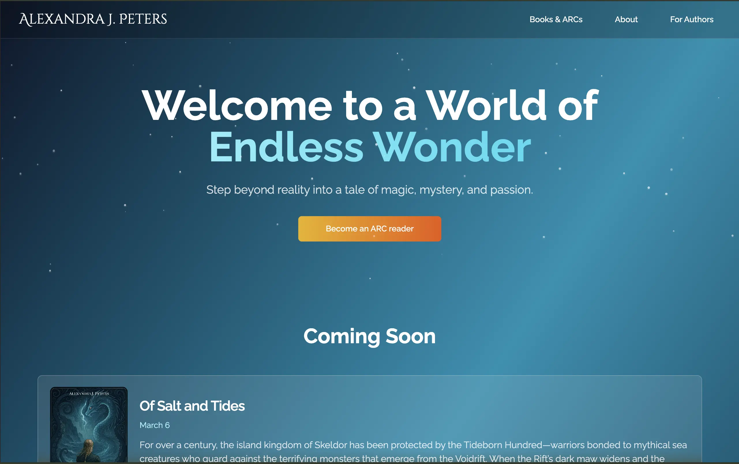 Personal Author's Website