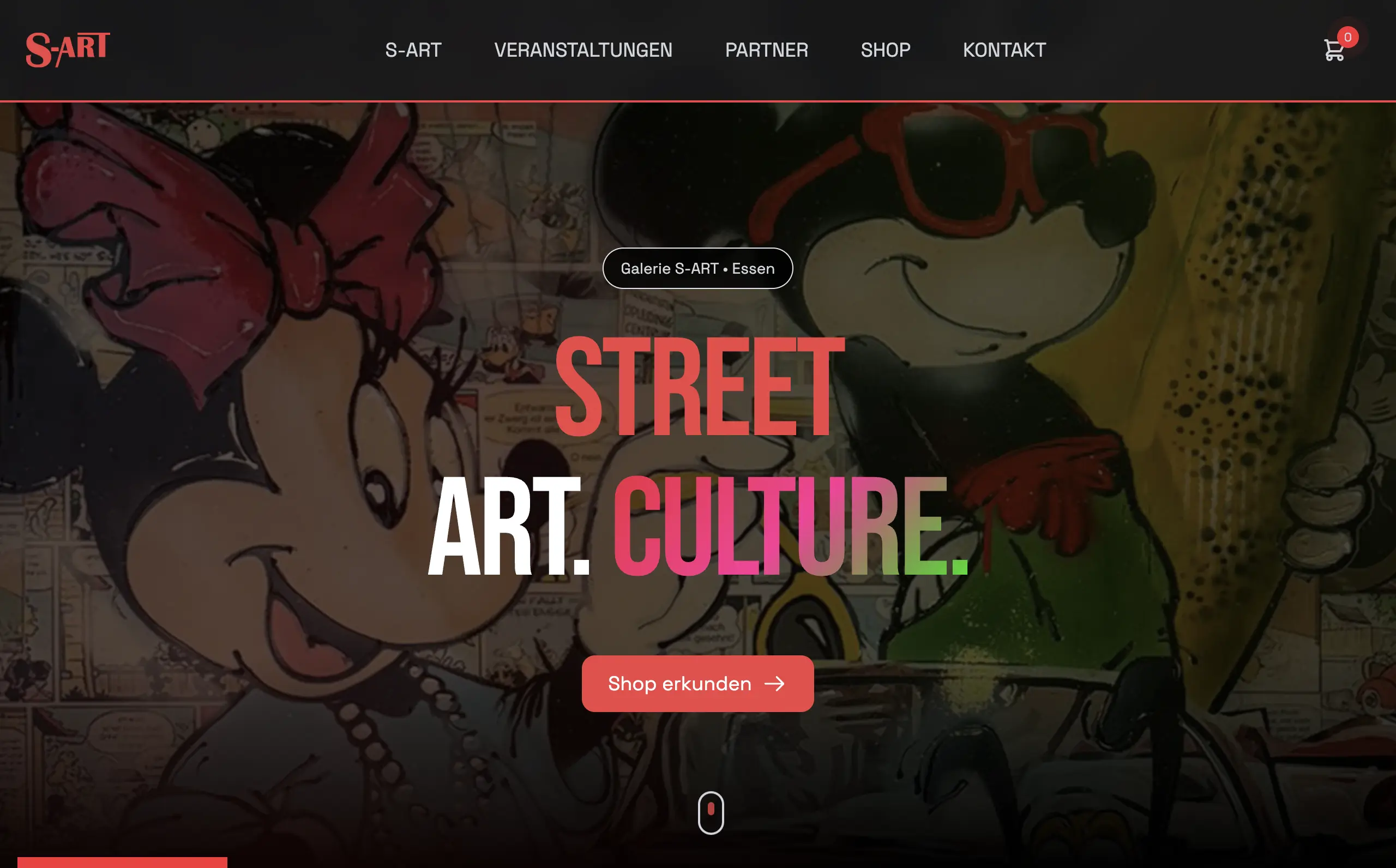 S-Art E-Commerce Website